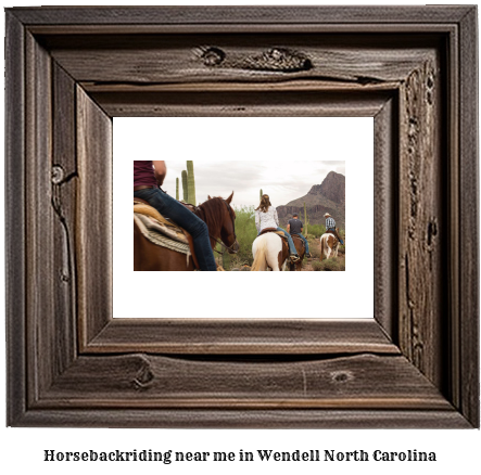 horseback riding near me in Wendell, North Carolina